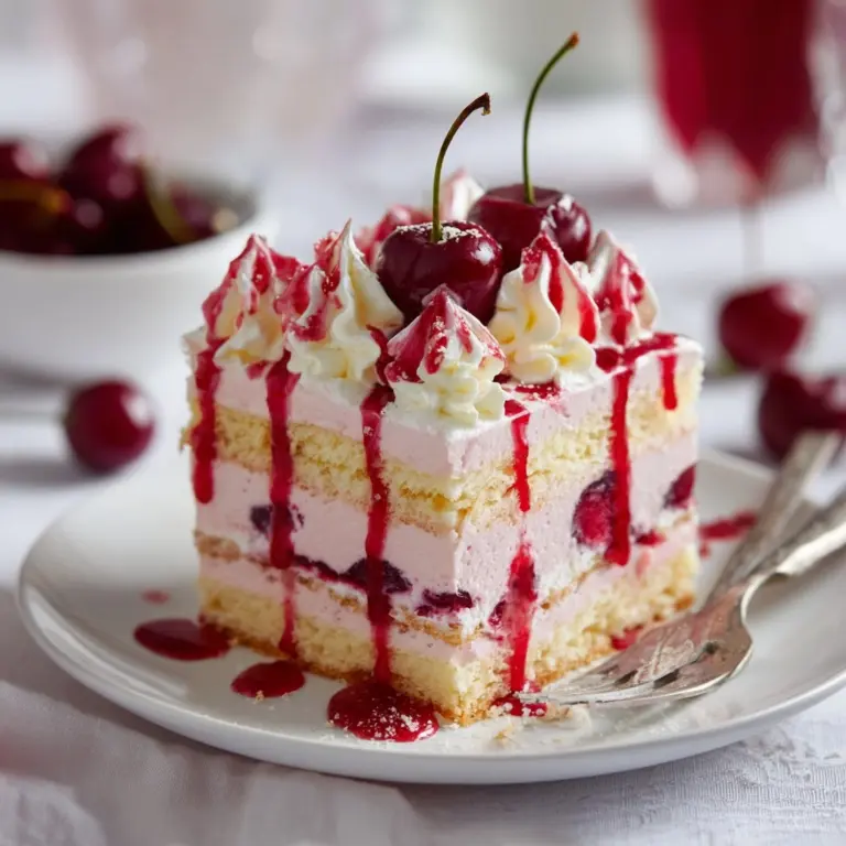 Cherry Amaretto Tiramisu Recipe