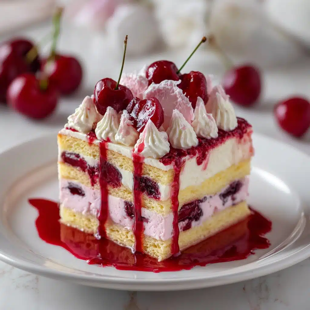 Cherry Amaretto Tiramisu Recipe - Recipe Image