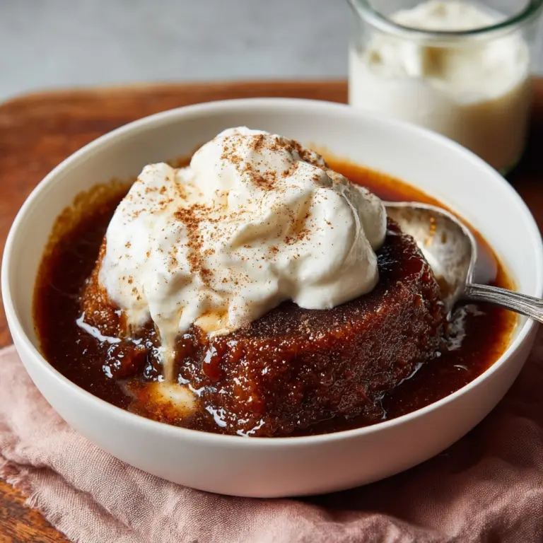 Gingerbread Pudding Cake Recipe