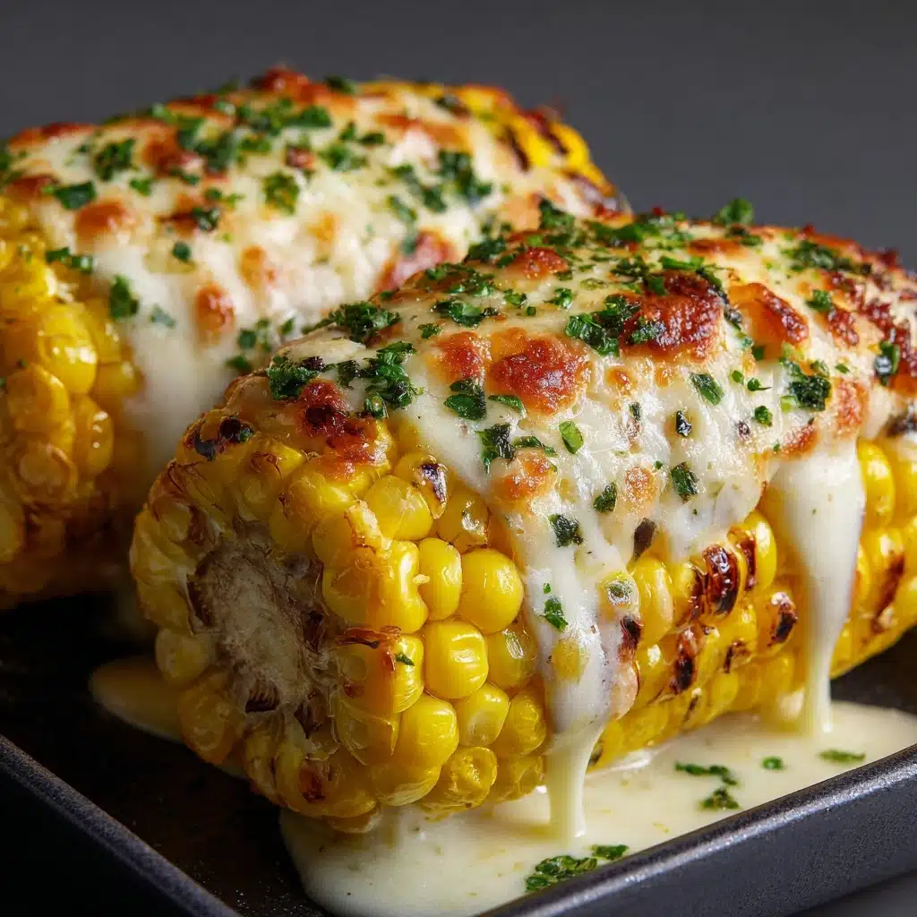 How to Make Cheesy Garlic Butter Corn on the Cob in Minutes Recipe - Recipe Image