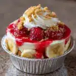Strawberry Crunch Banana Pudding Recipe