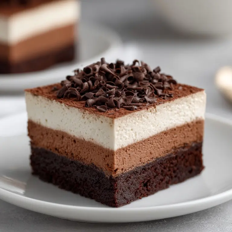 Chocolate Mousse Brownies Recipe