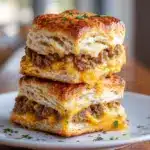 Sausage Cheese Butter Swim Biscuits Recipe