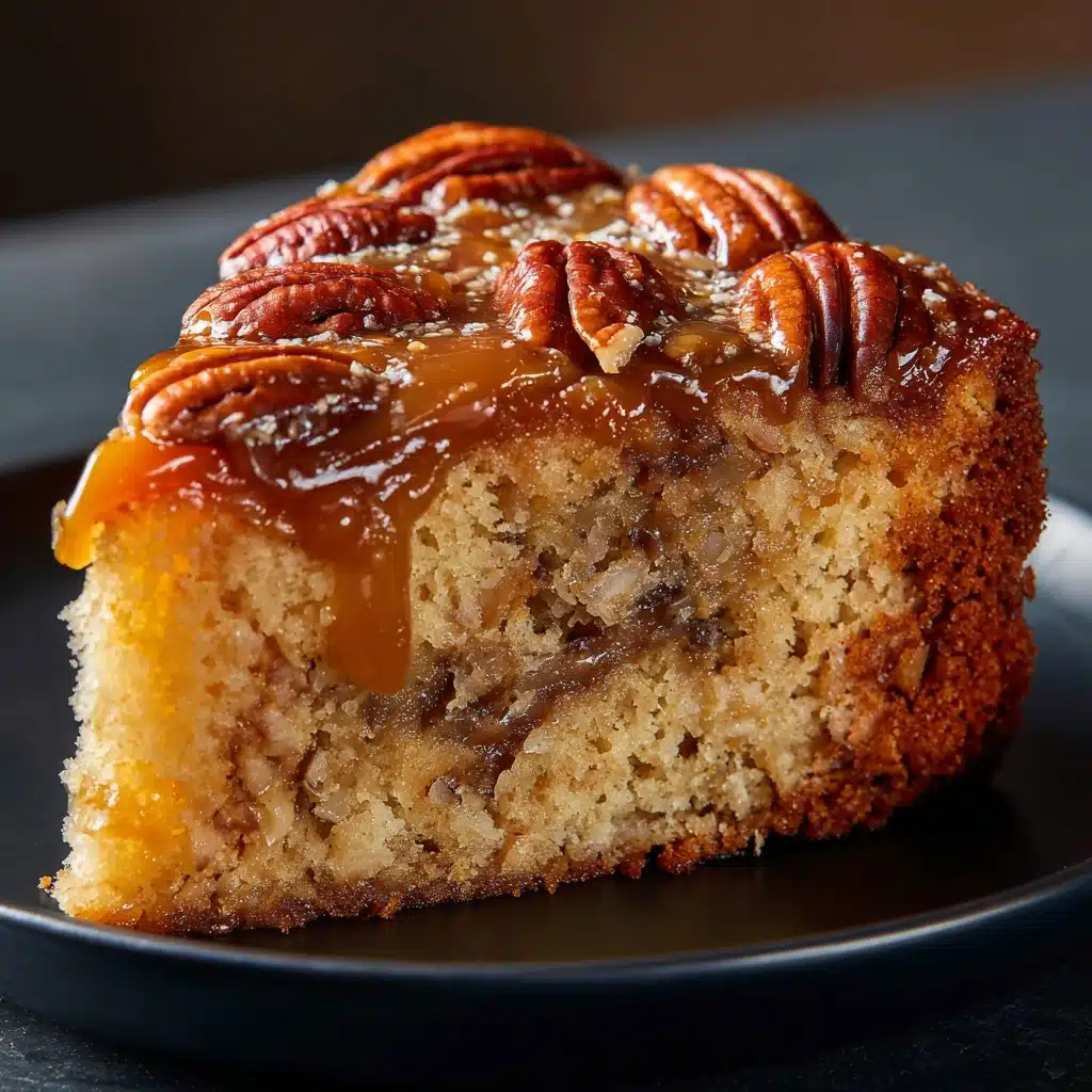 Pecan Upside Down CakeIngredients Recipe - Recipe Image