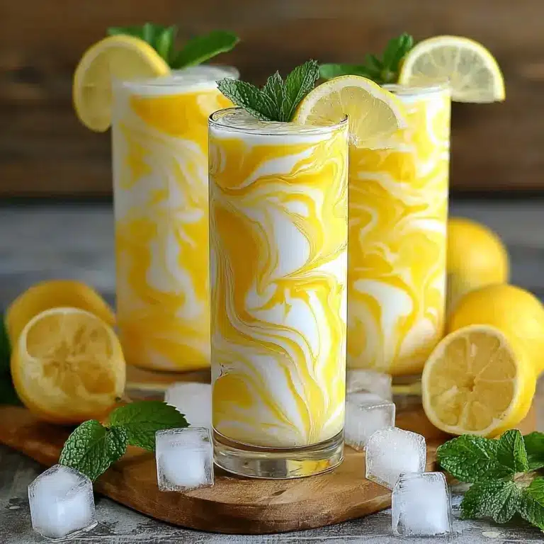 Condensed Milk Lemonade Refreshing Summer Drink Idea Recipe