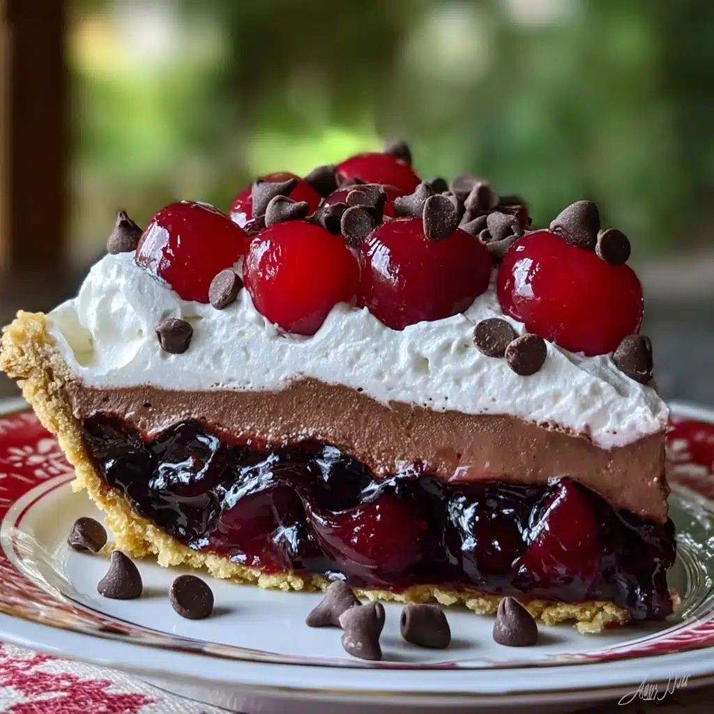 Chocolate Cherry Cream Pie Recipe