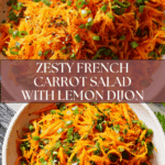 French Grated Carrot Salad with Lemon Dijon Vinaigrette Recipe