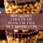 Chocolate Peanut Butter Rice Krispie Cups Recipe