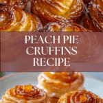 Peach Pie Cruffins Recipe
