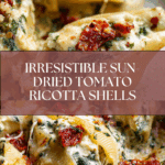 Creamy Sun-Dried Tomato and Ricotta Stuffed Shells Recipe