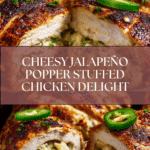Jalapeño popper stuffed chicken Recipe