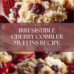 Cherry Cobbler Muffins Recipe