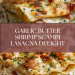 Garlic Butter Shrimp Scampi Lasagna Recipe