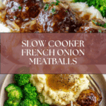 French Onion Meatballs Recipe
