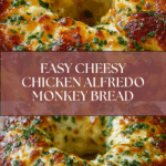 Chicken Alfredo Monkey Bread Recipe