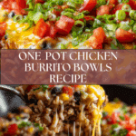 One-Pot Chicken Burrito Bowls Recipe