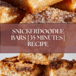 Snickerdoodle Bars [35 Minutes] Recipe