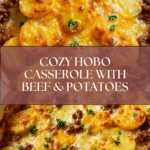 Hobo Casserole with Ground Beef & Potatoes Recipe