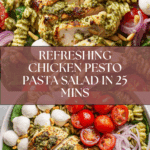 Easy Chicken Pesto Pasta Salad (25-Minutes) Recipe
