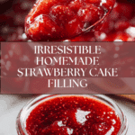 The Best Homemade Strawberry Cake Filling - Alrightwithme Recipe