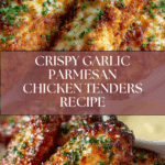 Garlic Parmesan Crispy Chicken Tenders Recipe