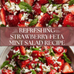 Strawberry, Feta & Mint Salad Recipe