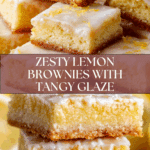 Lemon Brownies Recipe