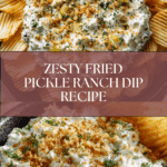 Fried Pickle Ranch Dip Recipe