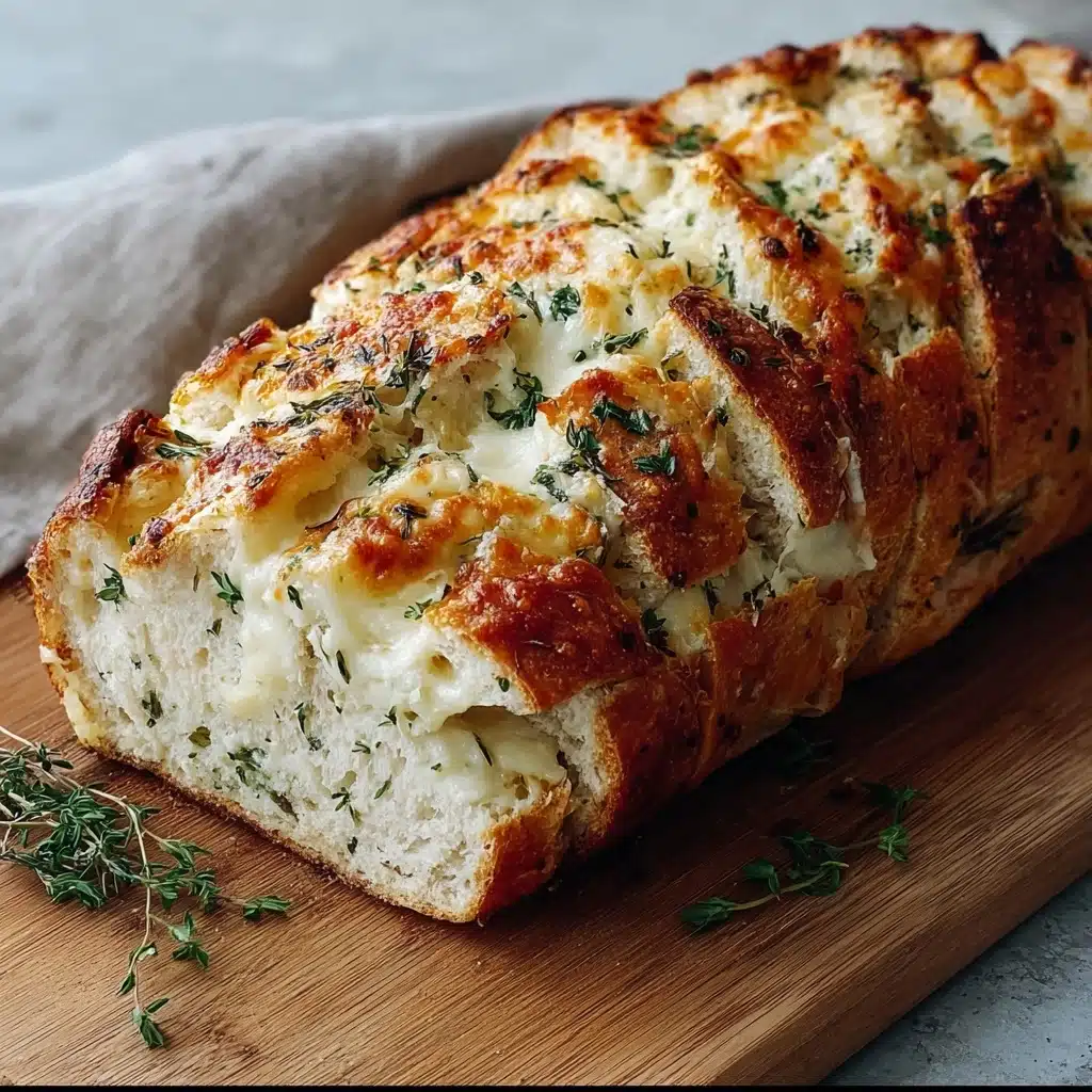 Soft and Flavorful Italian Herbs and Cheese Bread Recipe - Recipe Image
