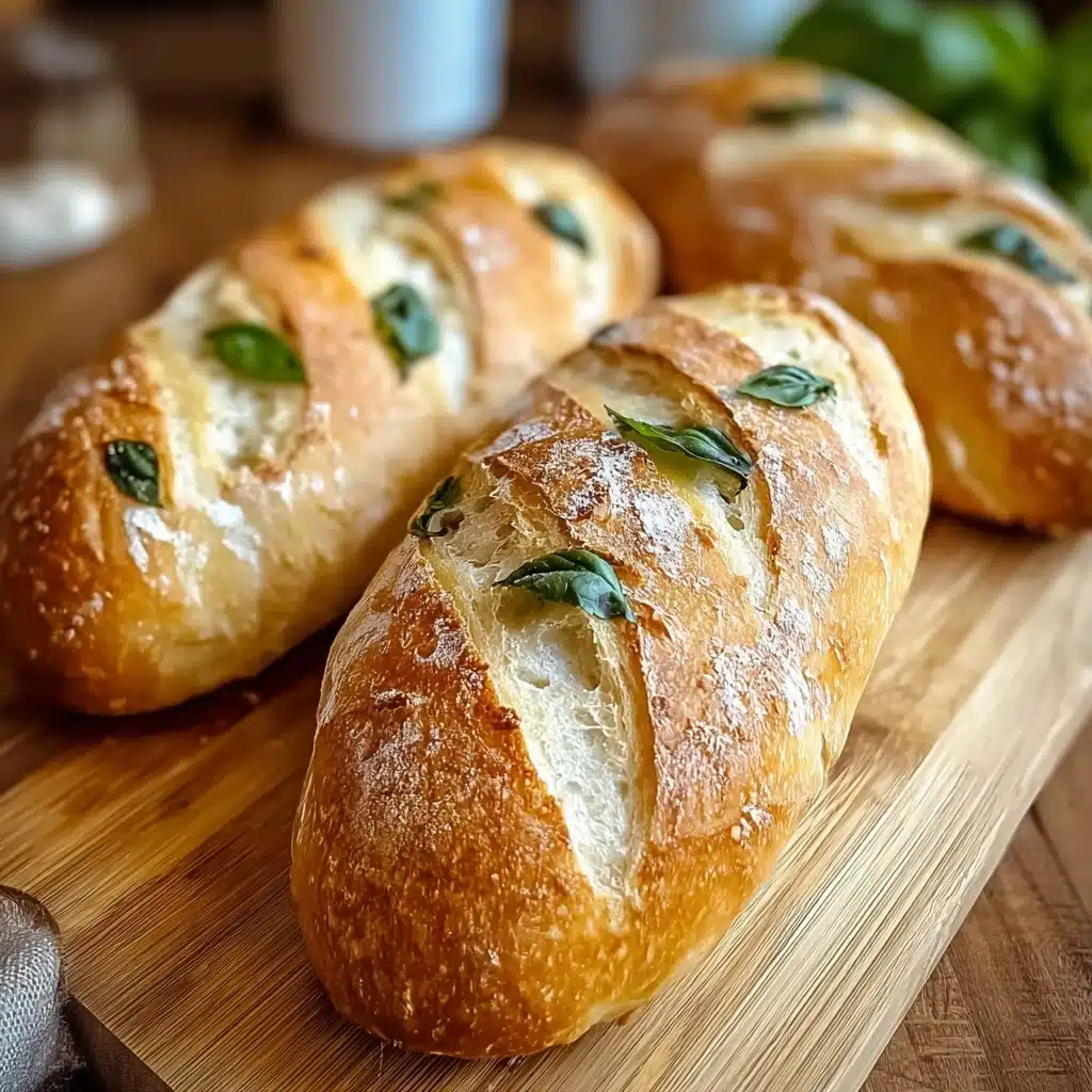 Crusty Italian Bread Recipe - Recipe Image