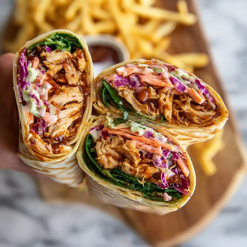 BBQ Chicken Wraps Recipe - Recipe Image