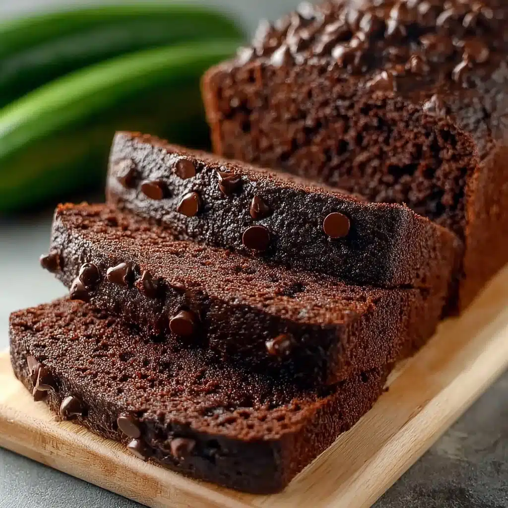 Indulgent Chocolate Zucchini Bread with Sour Cream Recipe - Recipe Image