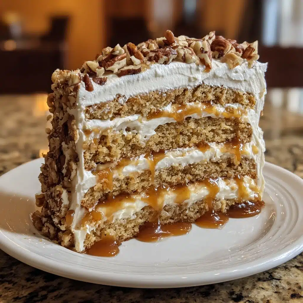 Caramel Crunch Cake Recipe - Recipe Image