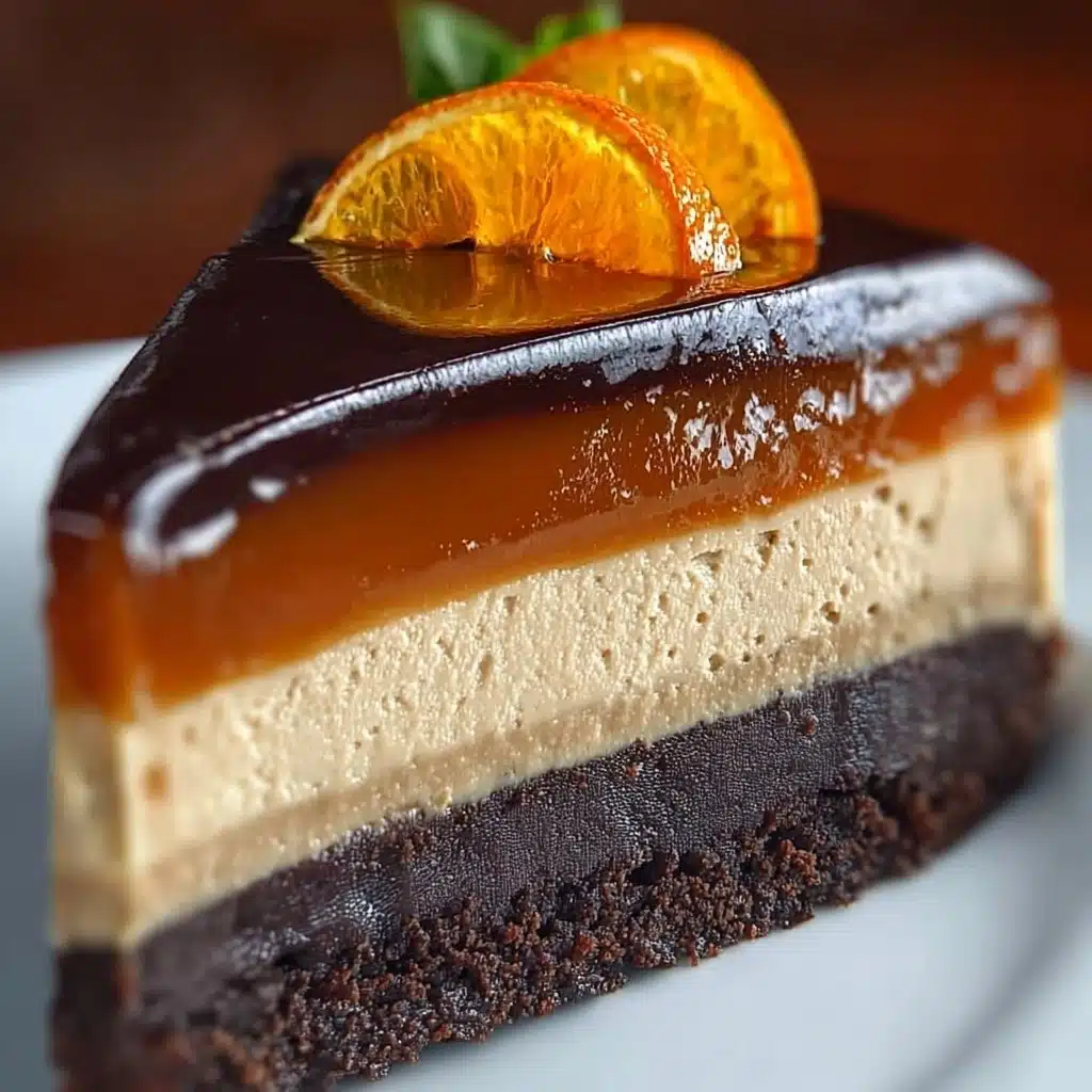 Chocolate Orange Cheesecake Recipe - Recipe Image
