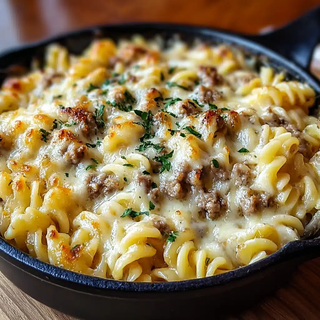 The Best Crockpot Garlic Parmesan Chicken Pasta Recipe - Recipe Image