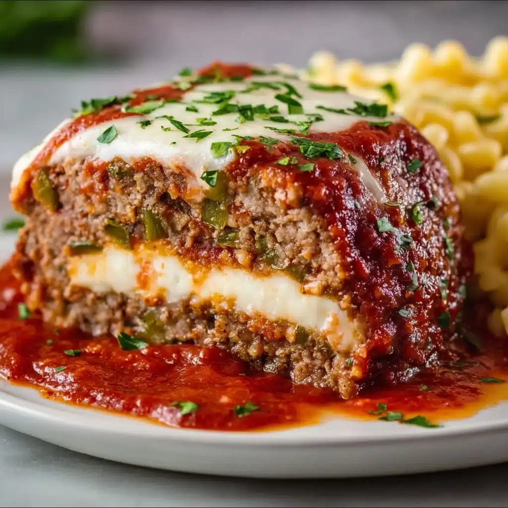 Stuffed Italian Meatloaf Recipe - Recipe Image