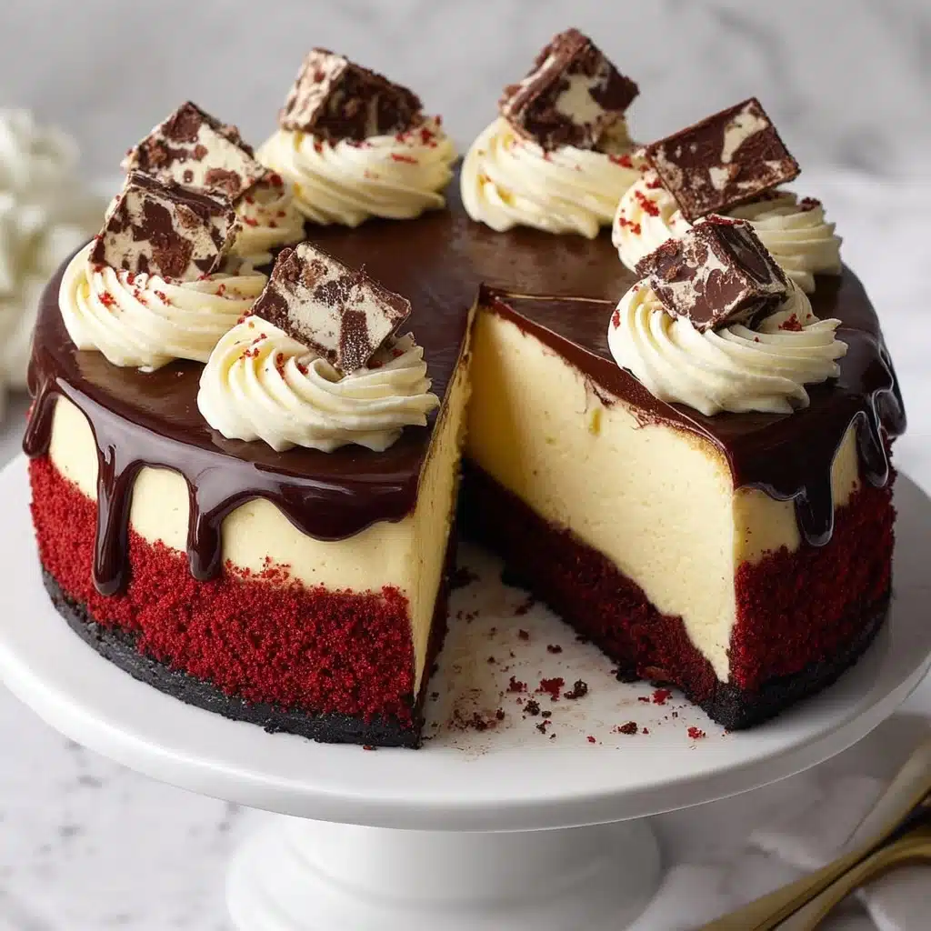 The Ultimate Red Velvet Cheesecake Recipe - Recipe Image