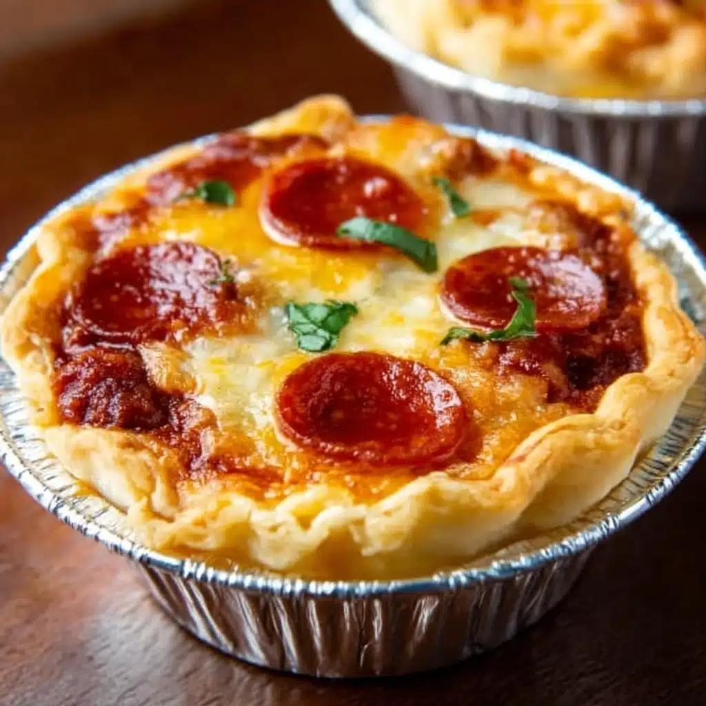 Mini Pizza Pot Pies Recipe - Recipe Image