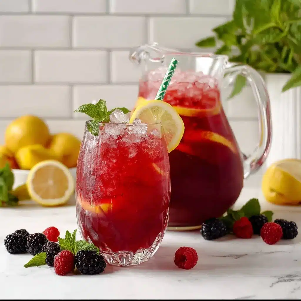 Triple Berry Lemonade Recipe - Recipe Image