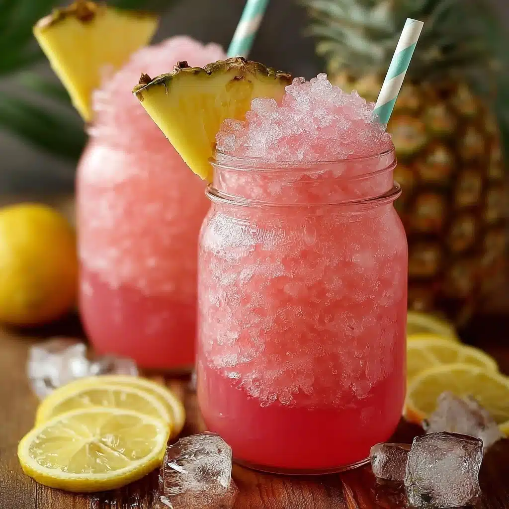 Pineapple Pink Lemonade Drink Recipe - Recipe Image
