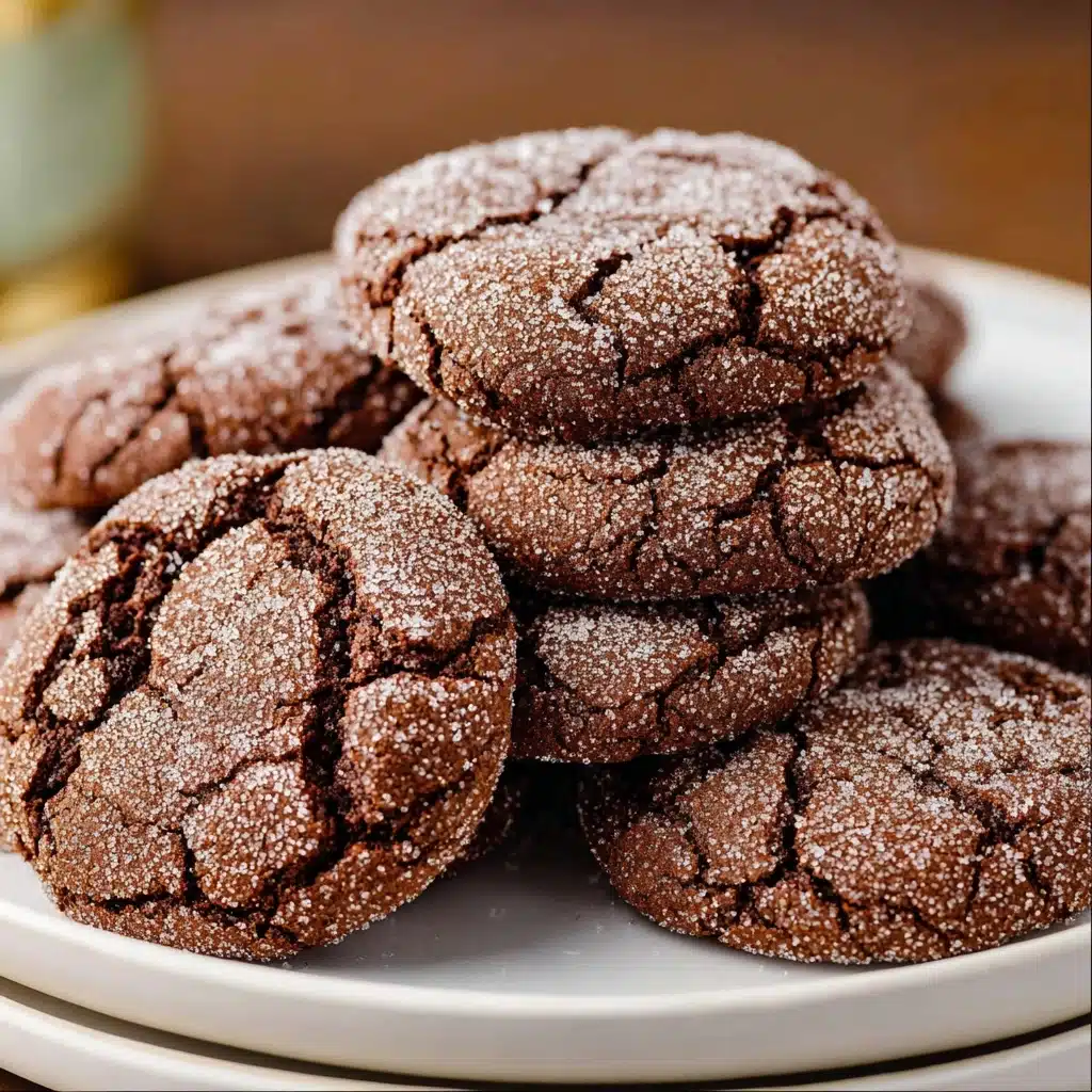 Chocolate Sugar Cookies Recipe