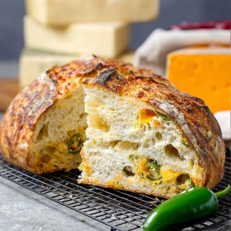 Jalapeno Cheddar Bread Recipe