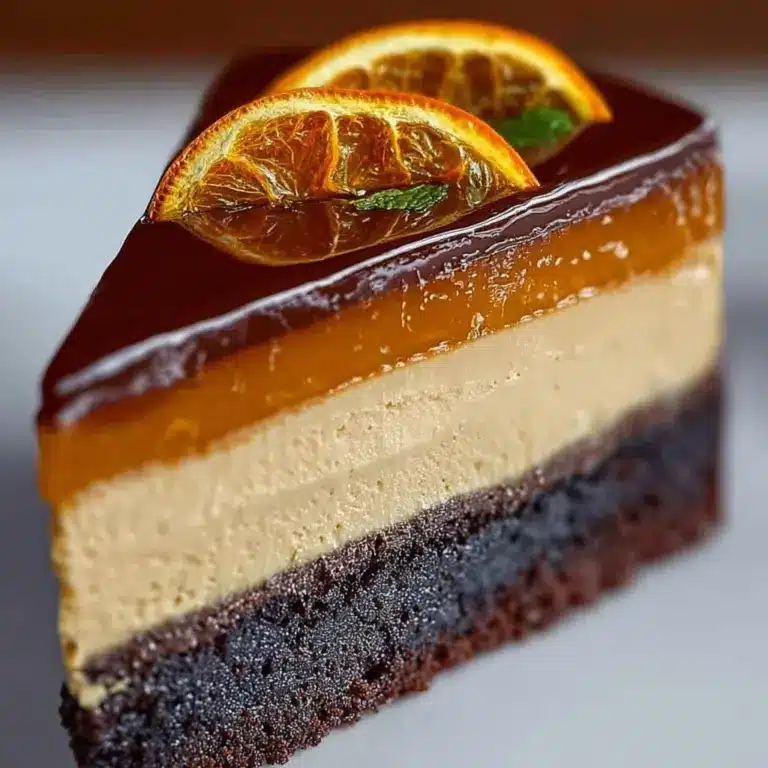 Chocolate Orange Cheesecake Recipe