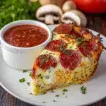 Pizza Style Cottage Cheese Bake Recipe