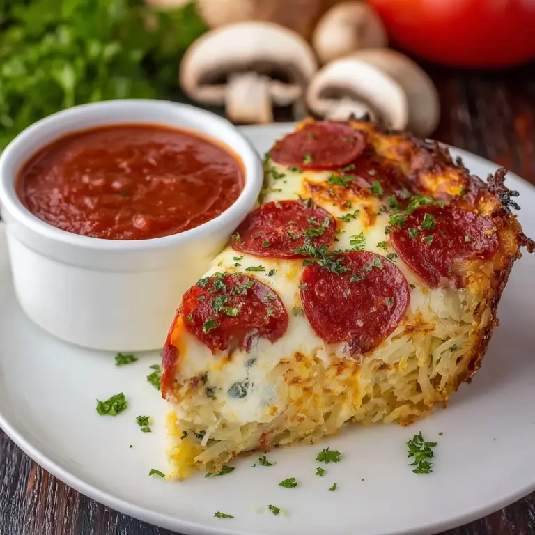 Pizza Style Cottage Cheese Bake Recipe
