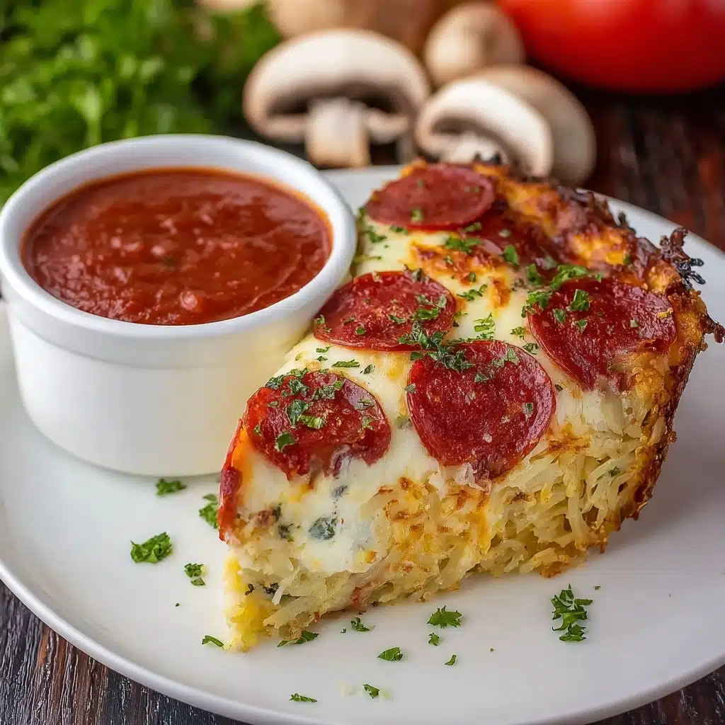Pizza Style Cottage Cheese Bake Recipe - Recipe Image