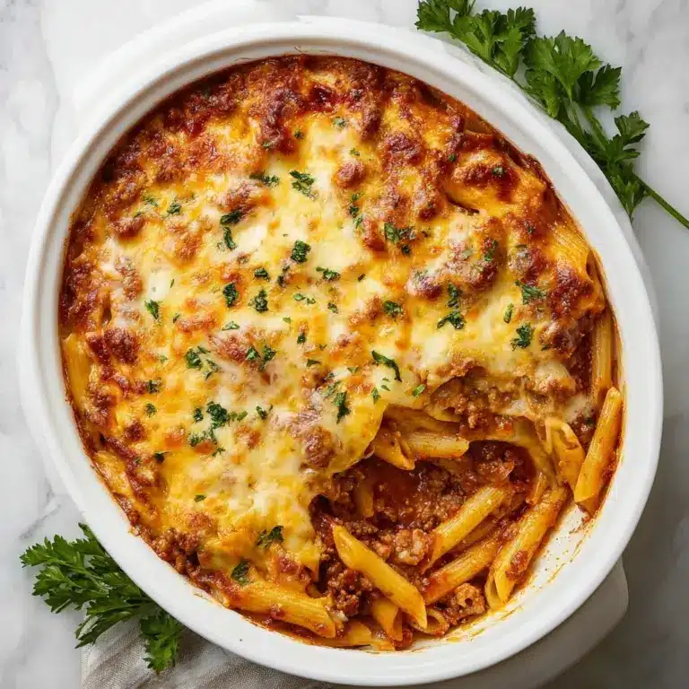 Slow Cooker Baked Ziti Recipe