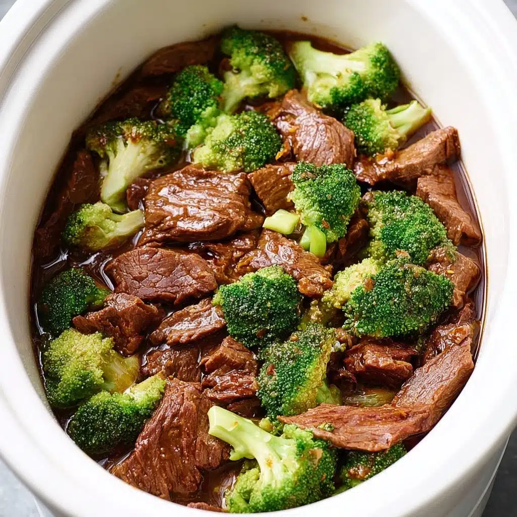Slow-Cooker Beef & Broccoli Recipe - Recipe Image