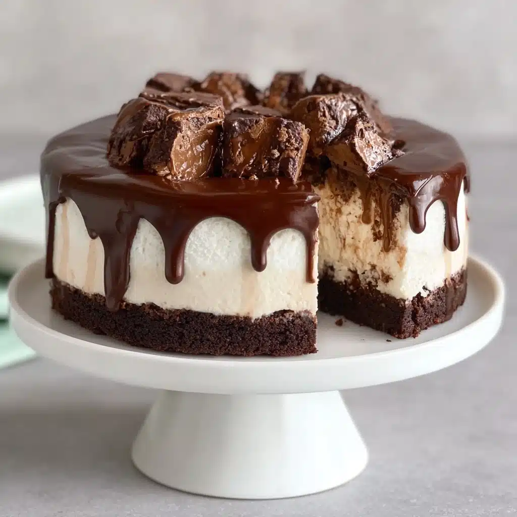 Delicious Brownie Ice Cream Cake Recipe - Recipe Image