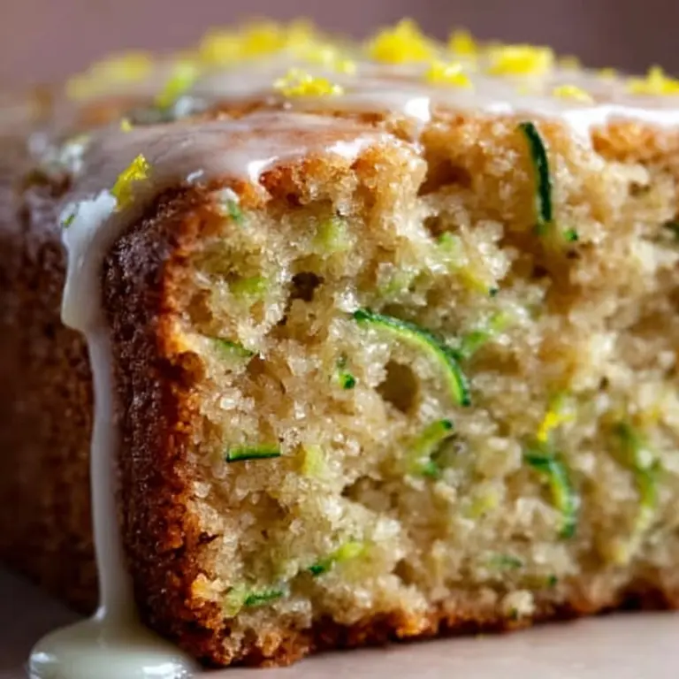 Delicious Lemon Zucchini Bars Recipe